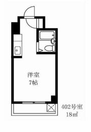 コーポ岩永の間取り画像