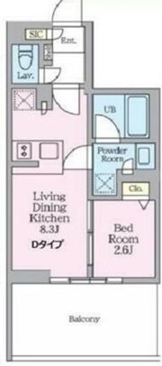 クレストコート東陽町の間取り画像