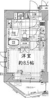 REGALIZ木場STATION FRONTの間取り画像