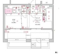 ベルシード新大橋の間取り画像