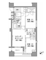 パークハビオ八丁堀の間取り画像