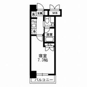 レジディア月島Ⅲの間取り画像