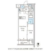 ジオエント中野弥生町の間取り画像