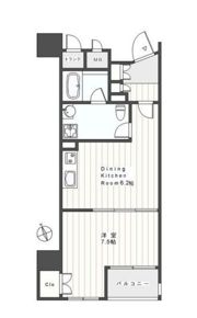 イトーピア池袋メトロポリタンの間取り画像