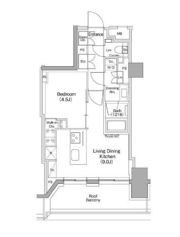 ザ・パークハビオ小石川の間取り画像