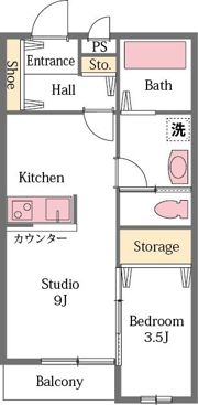 エバレットの間取り画像