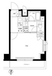 ルーブル両国弐番館の間取り画像