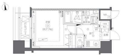 ZOOM秋葉原SQUAREの間取り画像