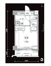 リヴシティ新宿弐番館の間取り画像