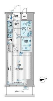 メインステージ田端壱番館の間取り画像