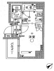 スカイコートヌーベル池袋の間取り画像