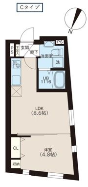 レピュア北池袋駅前レジデンスの間取り画像