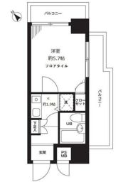 藤和シティコープ新大塚Ⅱの間取り画像