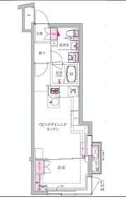 ベルシードステアー西早稲田の間取り画像