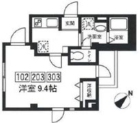 ビューノ南青山の間取り画像
