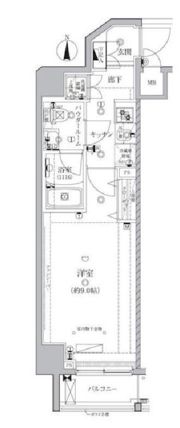 レアライズ巣鴨の間取り画像