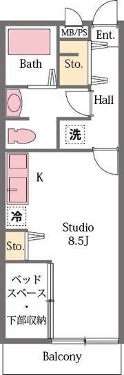 アプレシアール砂田の間取り画像