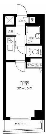 パークウェル早稲田の間取り画像