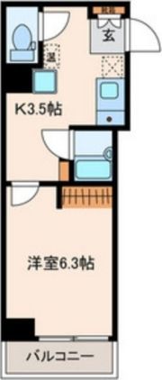 サンクレストビルの間取り画像