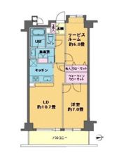 カスタリア目白の間取り画像