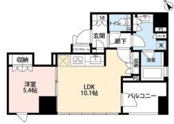 希神楽坂テラスの間取り画像