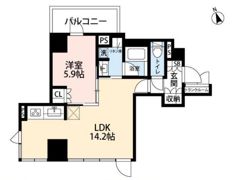 希神楽坂テラスの間取り画像