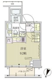 パークアクシス赤坂見附の間取り画像