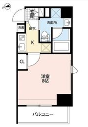 プレール・ドゥーク板橋Ⅱの間取り画像