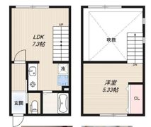 Le Clair西新宿Ⅱの間取り画像