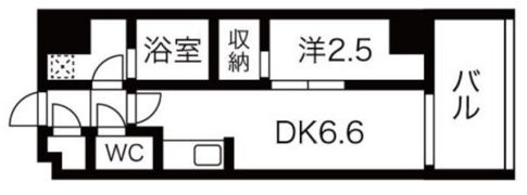 シーズンフラッツ蔵前清澄通りの間取り画像
