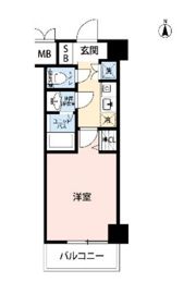 メインステージ赤坂の間取り画像