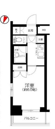 パレステュディオ広尾の間取り画像