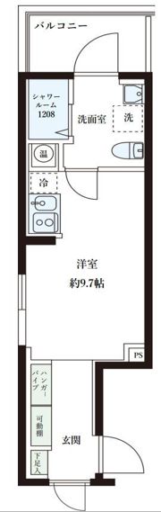 レピュア大島レジデンスⅡの間取り画像