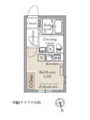 LiveFlat千駄木の間取り画像