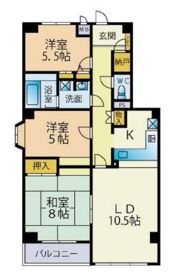 愛幸中葛西マンションの間取り画像
