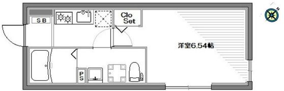 アーバンステージ門前仲町Ⅲの間取り画像