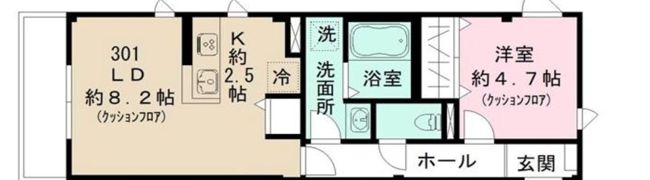 ユアメゾン立教通りの間取り画像