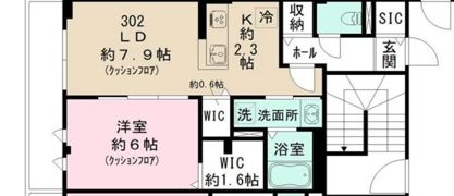 ユアメゾン立教通りの間取り画像