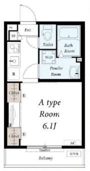 リブリ・外苑東四谷HOUSEの間取り画像