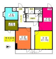 ライオンズプラザ新宿の間取り画像