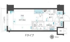 ZOOM市谷本村町の間取り画像