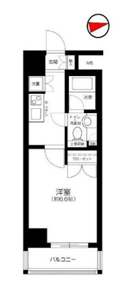 パレステュディオ麹町の間取り画像
