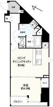 プレセダンヒルズ文京本駒込の間取り画像