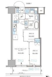 パークアクシス住吉ガーデンスクエアの間取り画像