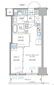 パークアクシス住吉ガーデンスクエアの間取り画像