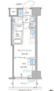 パークアクシス住吉ガーデンスクエアの間取り画像
