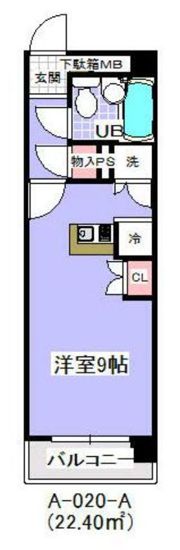 アンダルシア浦安の間取り画像