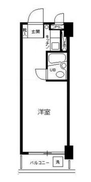 ヴェラハイツ市ヶ谷の間取り画像