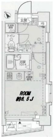 スパシエルクス門前仲町の間取り画像