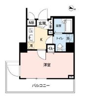 レジディア広尾Ⅱの間取り画像